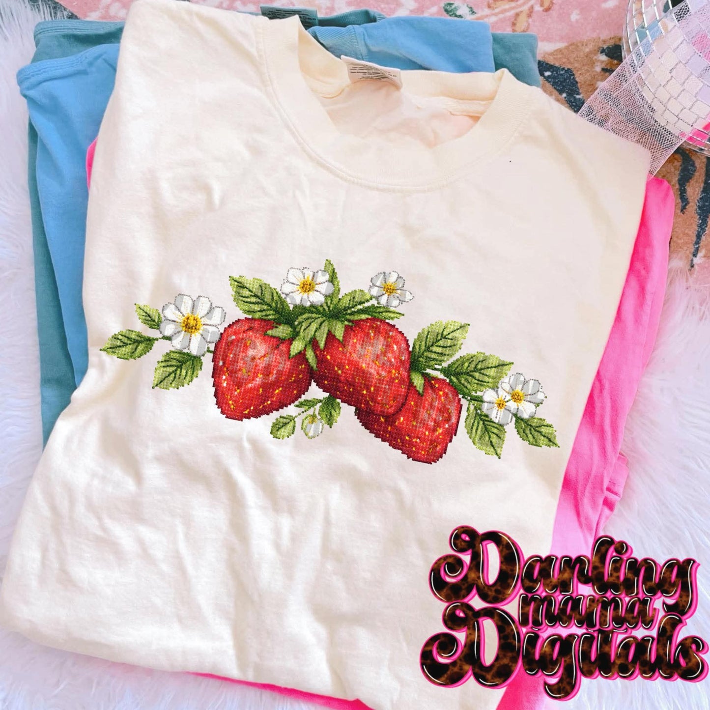 Strawberry Flower
