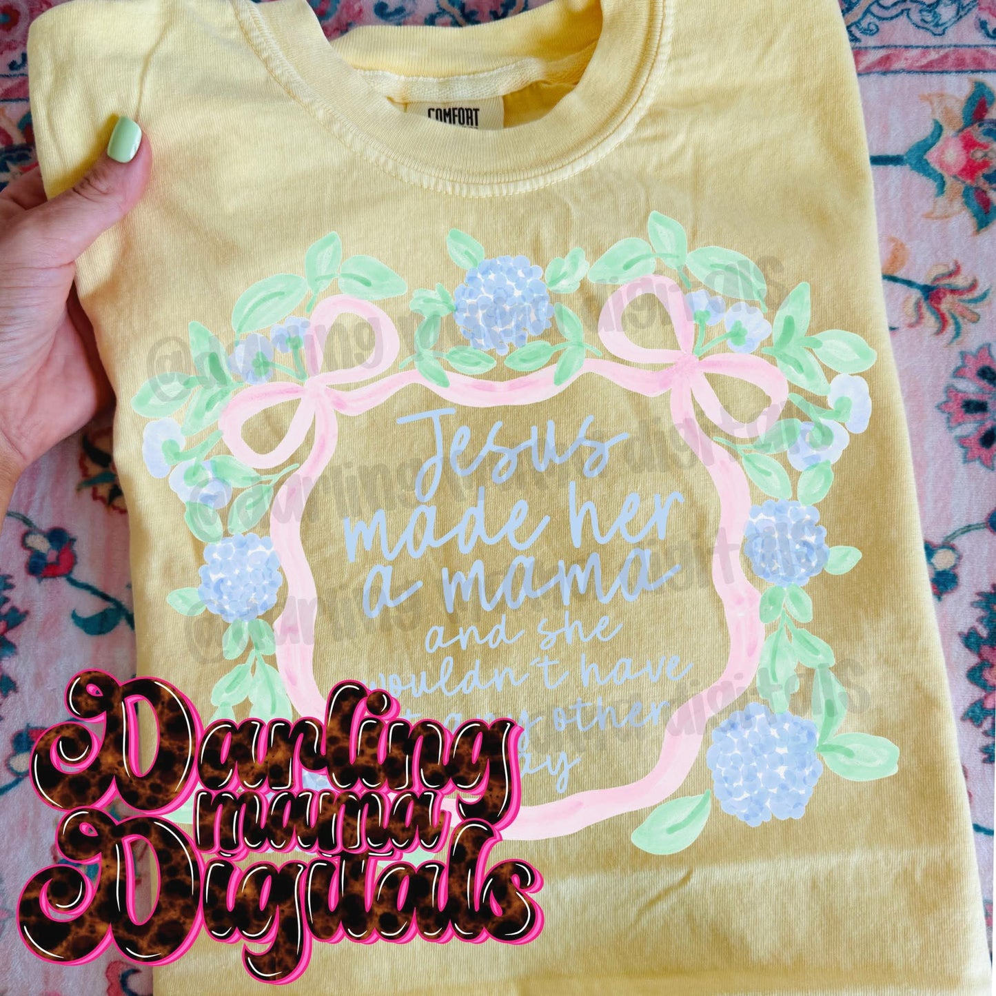 Jesus made her a Mama