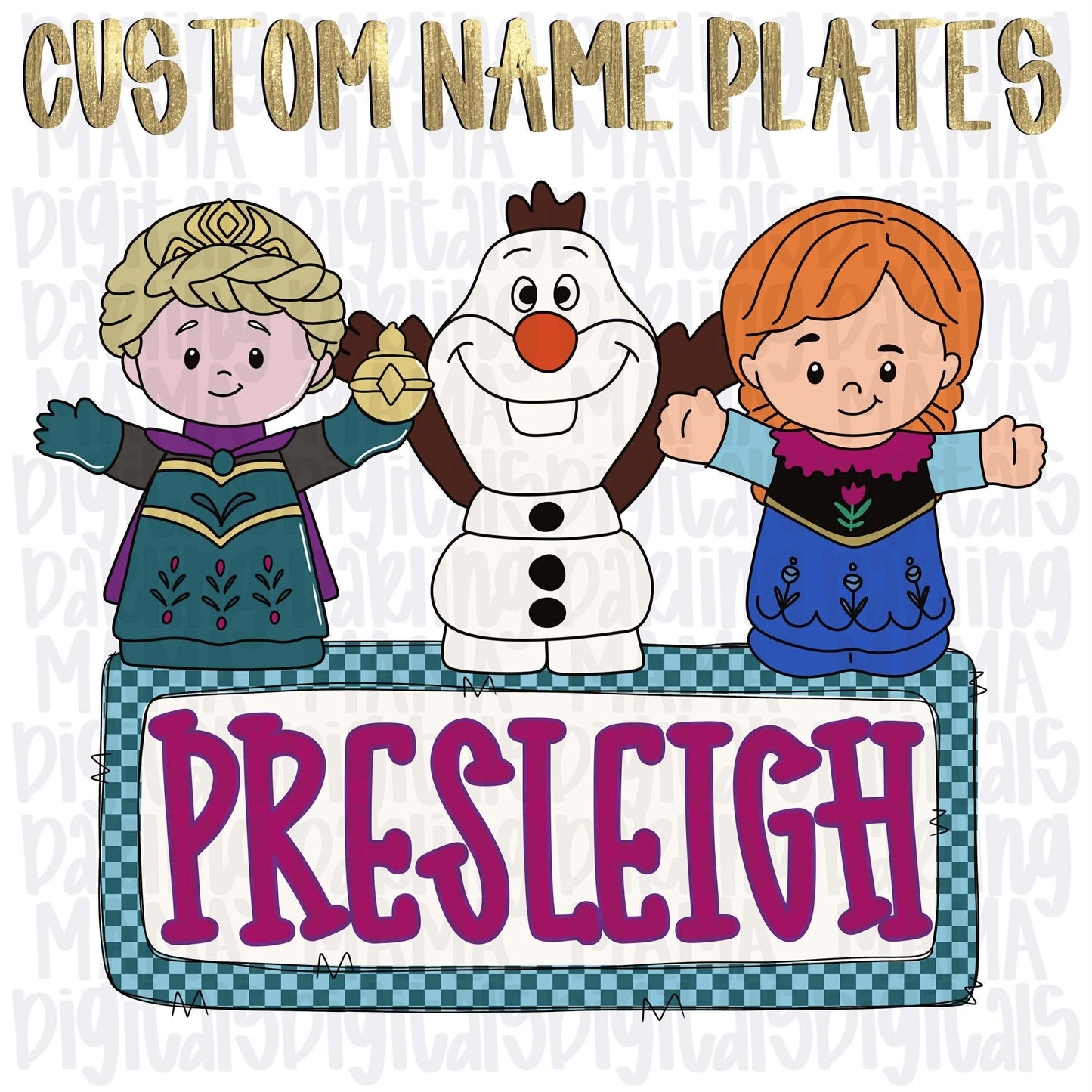 Little P princess custom