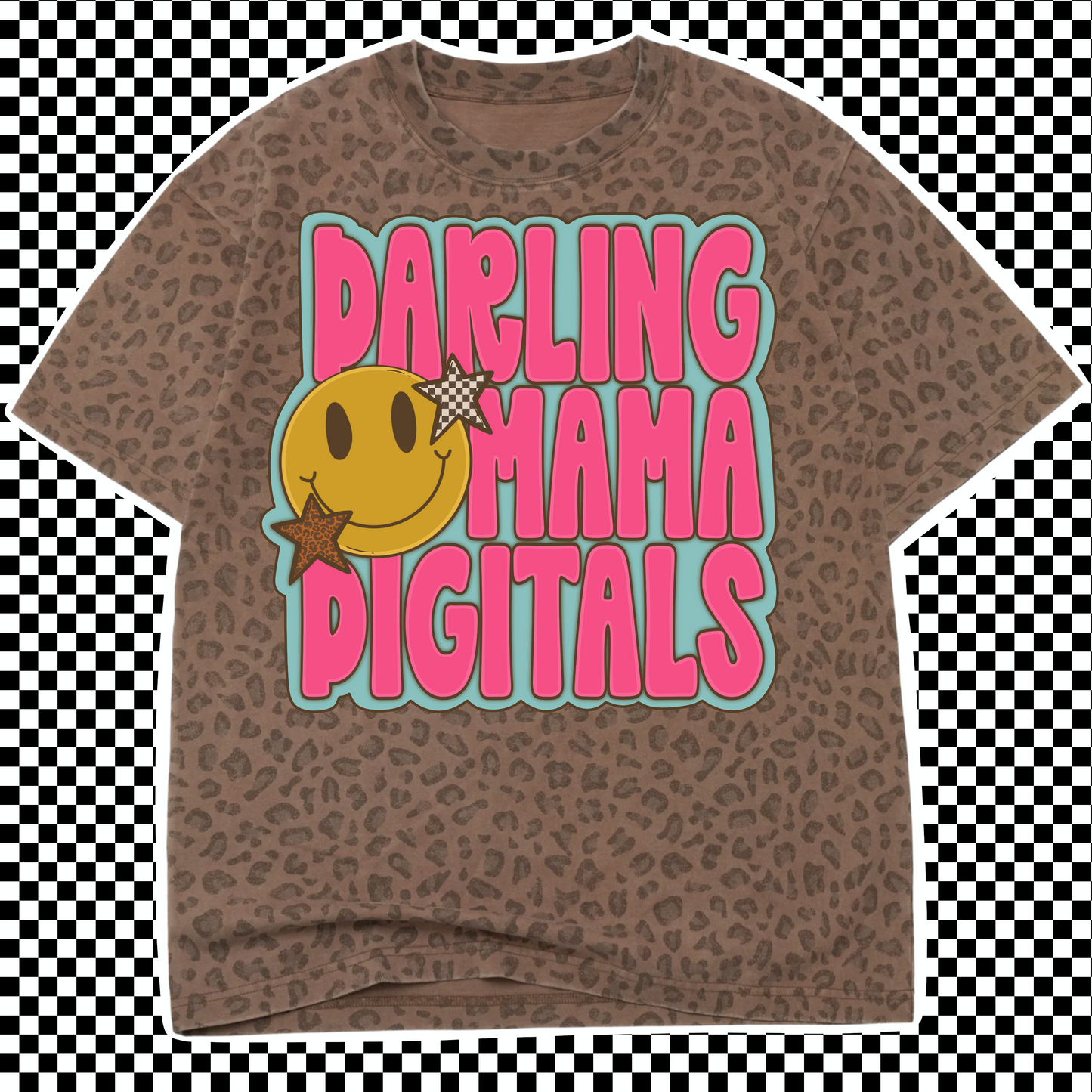 Cotton collective leopard tee