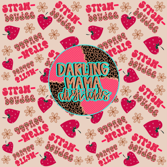 Straw boujee Seamless File