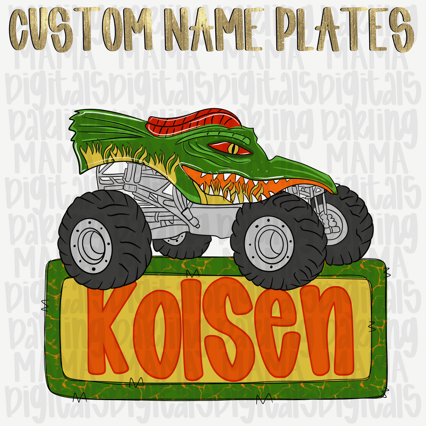 Custom monster truck