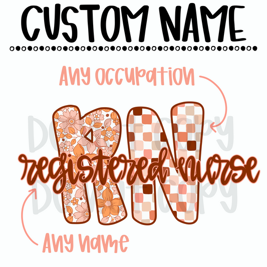 Boho Occupation Custom