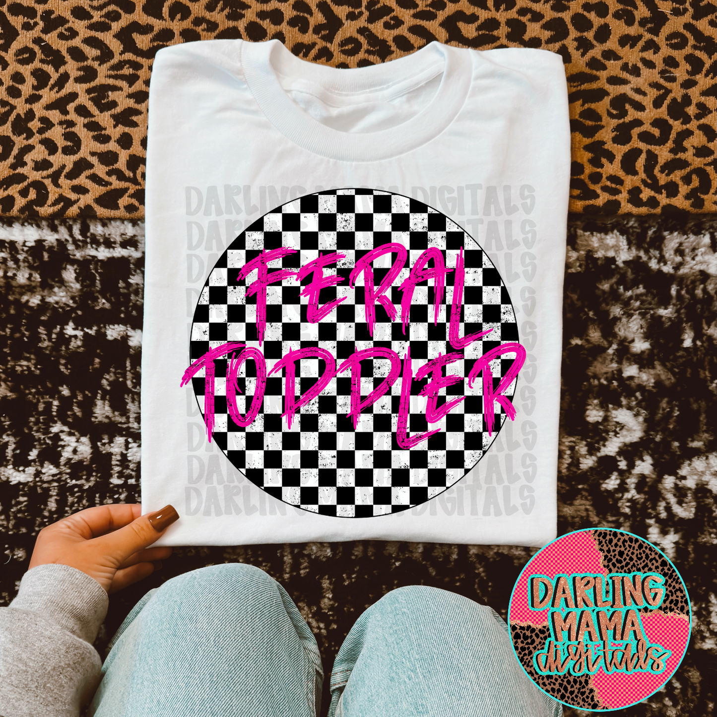 Checkered Feral Toddler