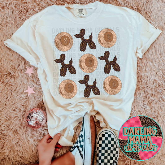 Boujee 8 ball Balloon Dog