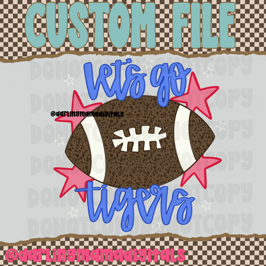 Custom let’s go team