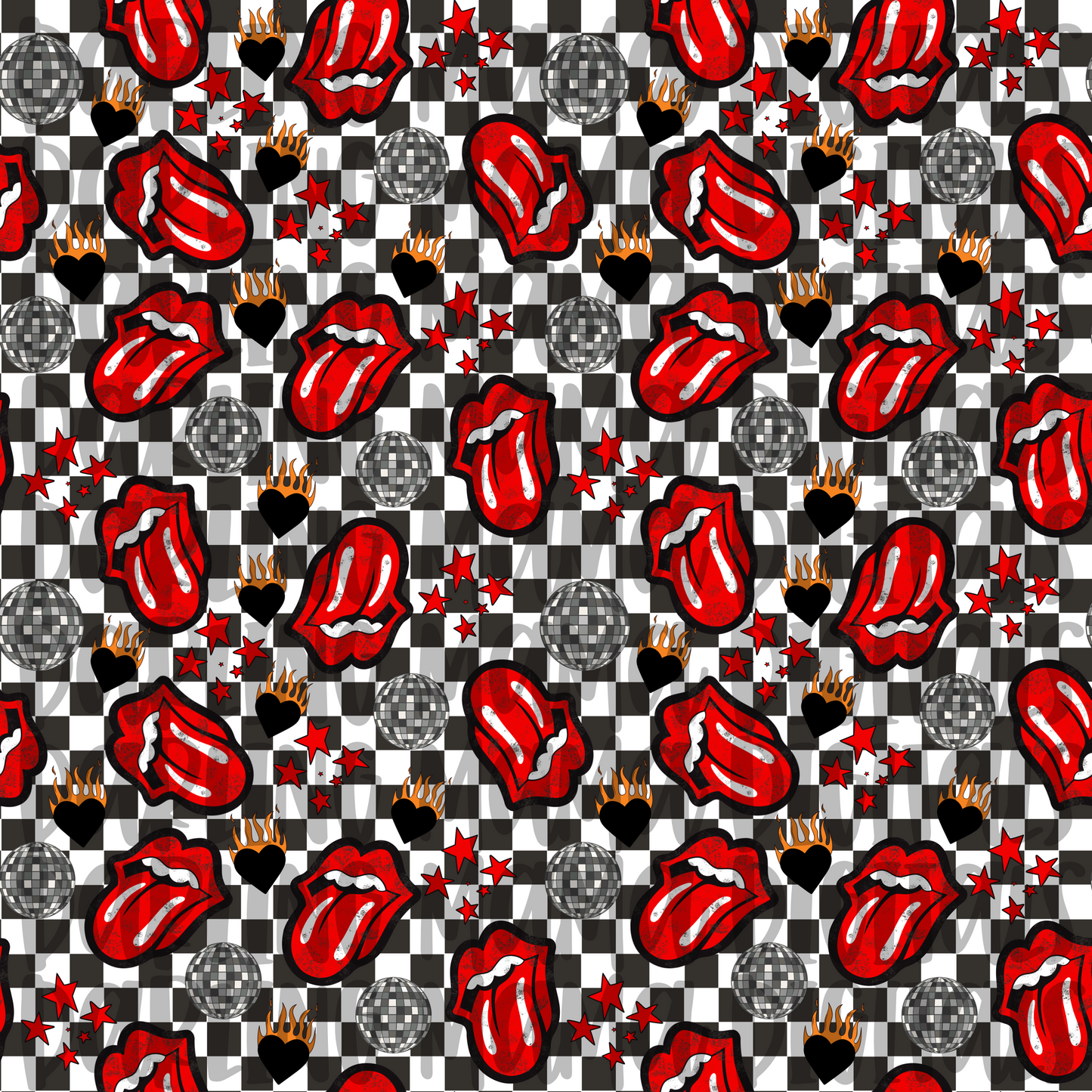 Checkered Tongue Seamless File
