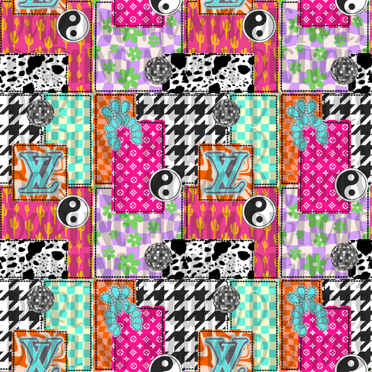 Boujee Groovy Disco Patchwork