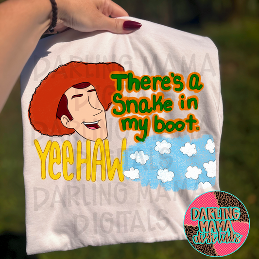 There’s a snake in my boot