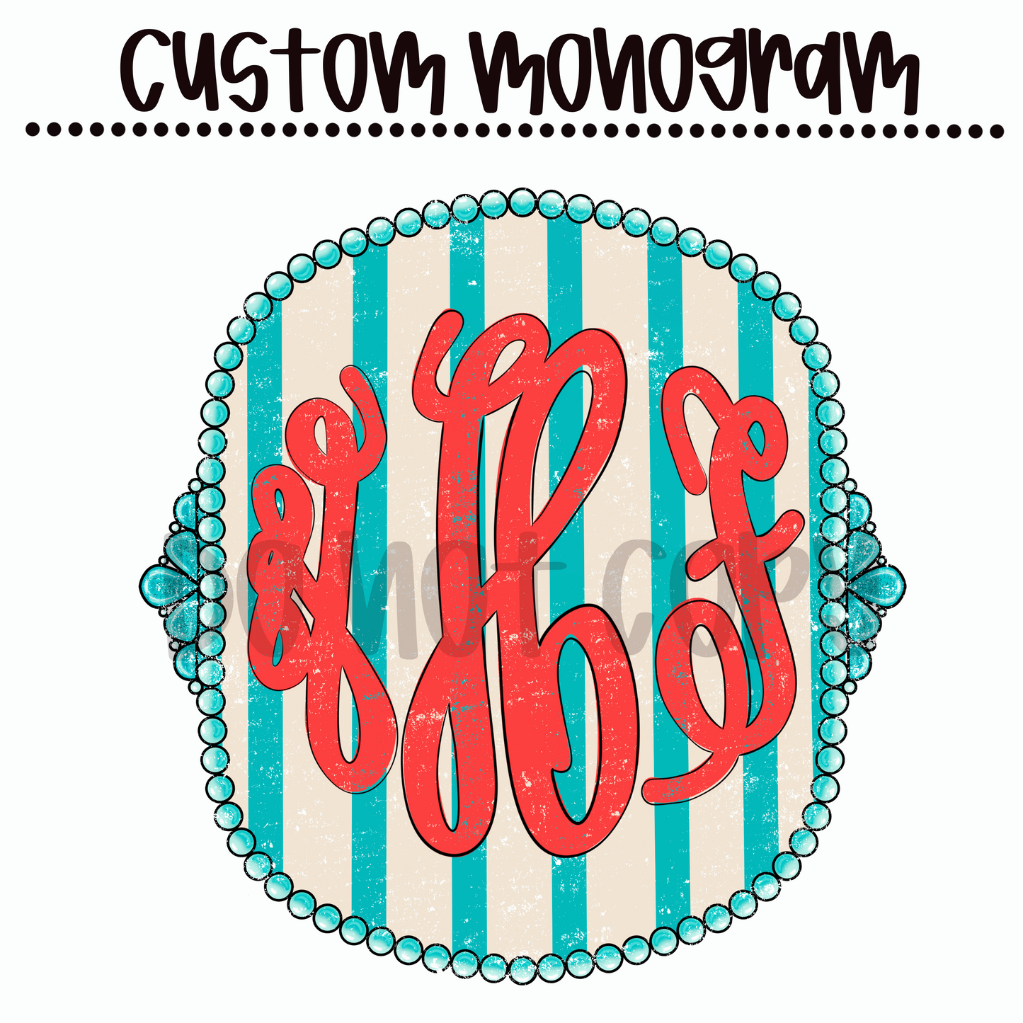 Western Custom Monogram