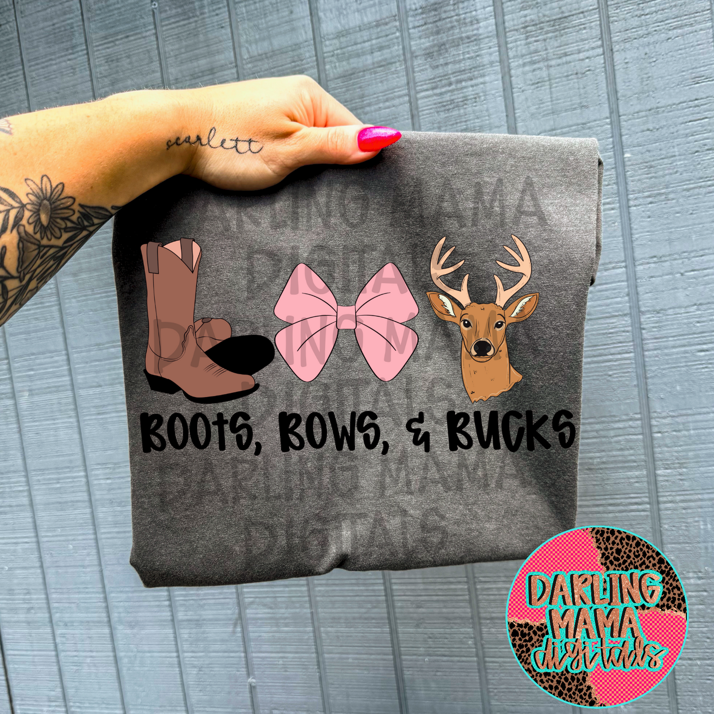 Boots, bows, bucks