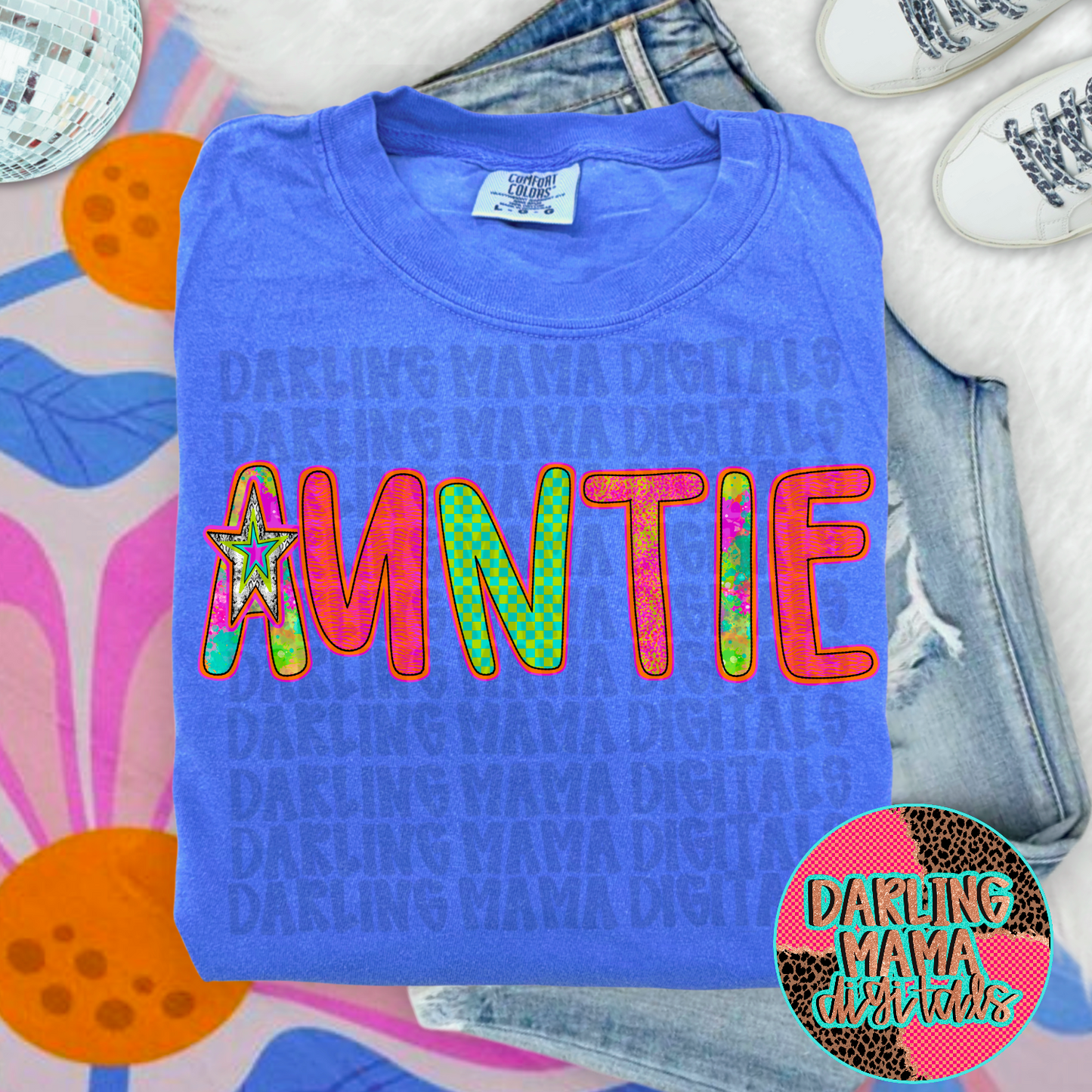 Snake Print Star Auntie