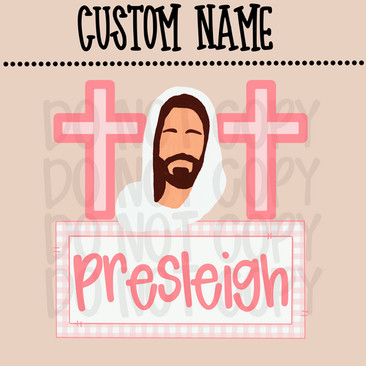 Custom girl Jesus Name