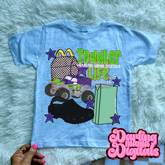 Toddler life monster truck