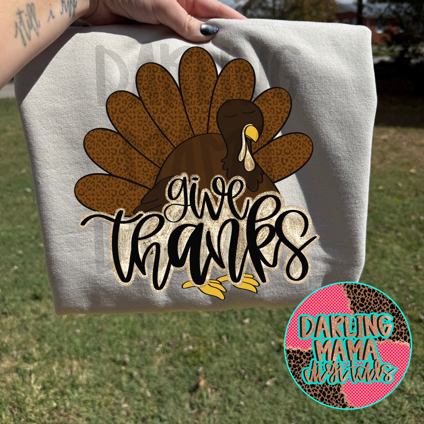 Give thanks Cheetah Turkey