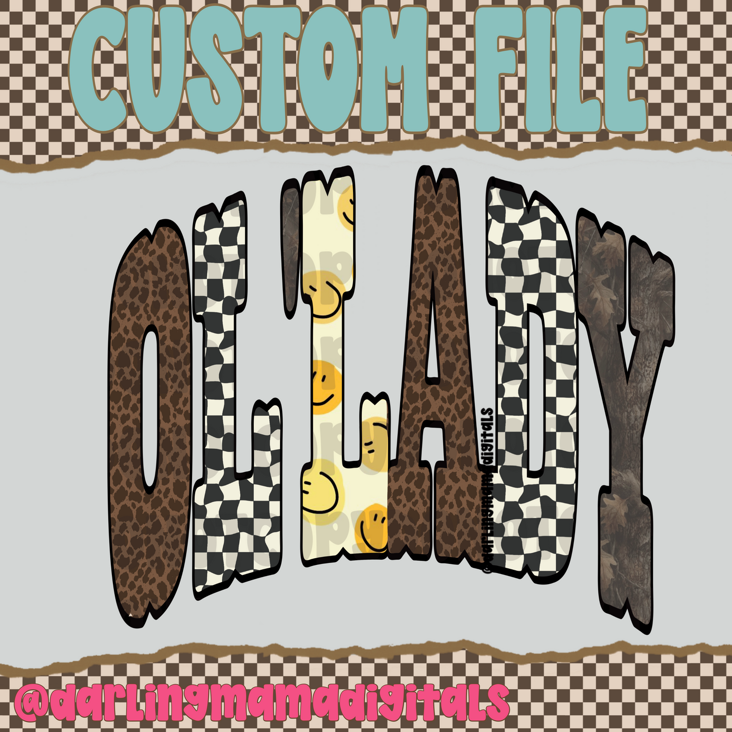 Custom funky camo name