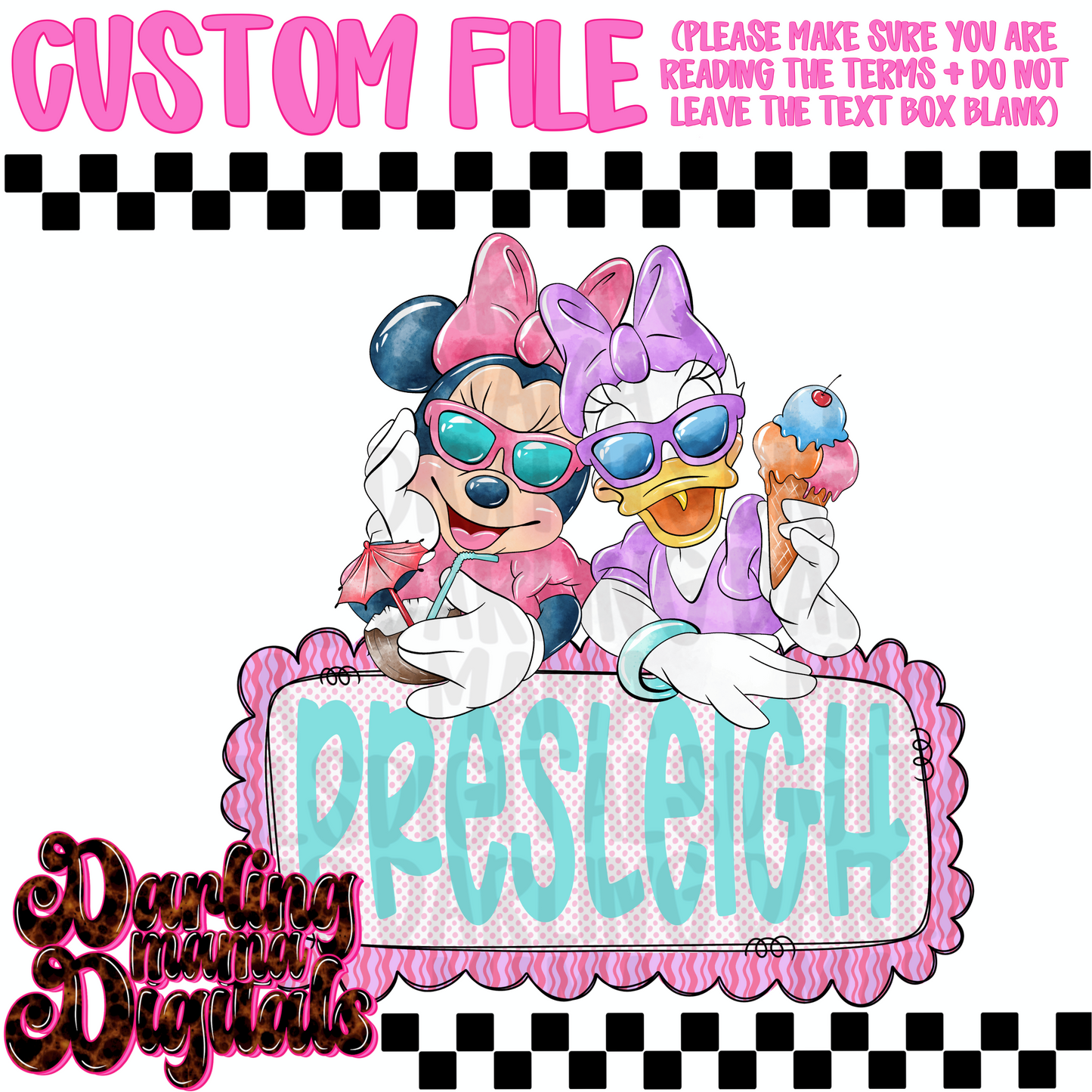 Custom min and daisy