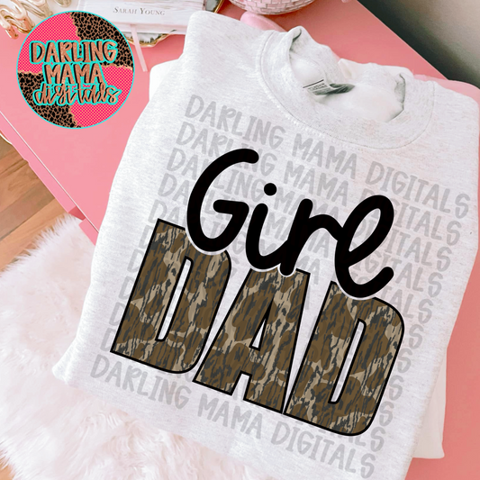 Camo Girl Dad