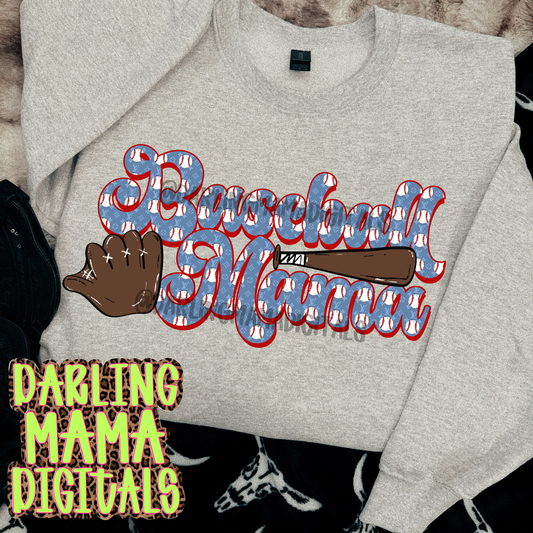 Boujee baseball mama