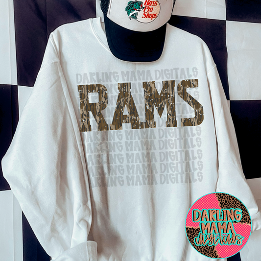 Bottomland Camo Rams