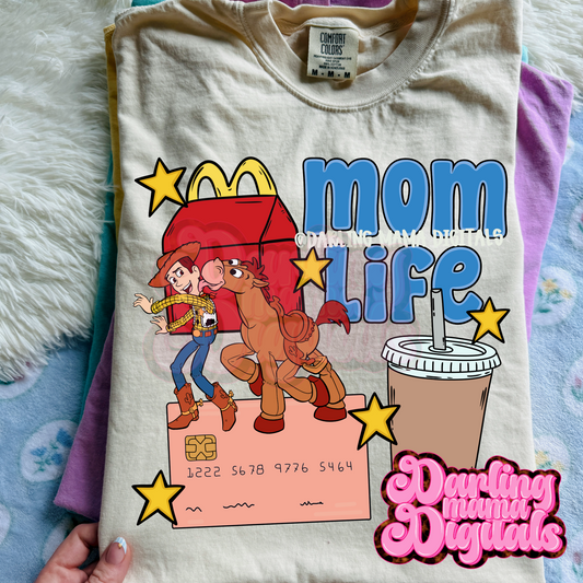 Mom life cowboy and horse
