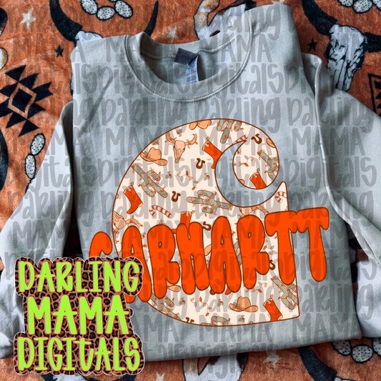 Western Christmas C*rhartt