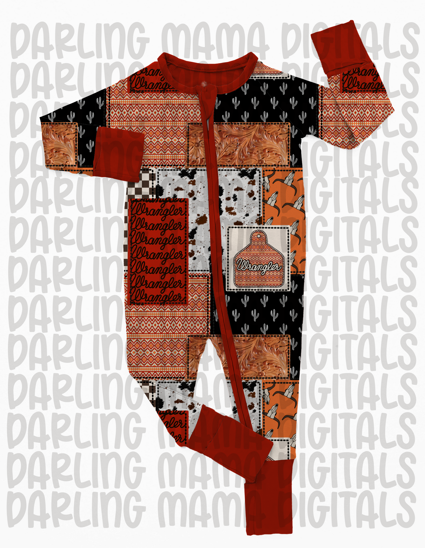 Aztec Wr*ngler patchwork Seamless File