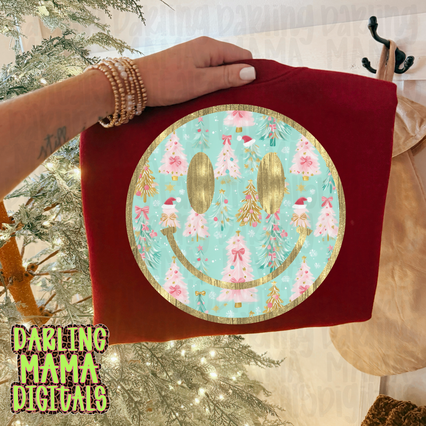 Christmas tree smiley