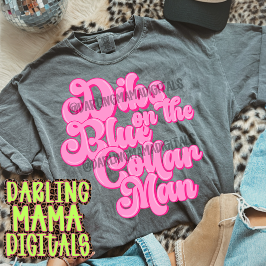 Dibs on the blue collar man