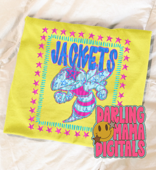 Glitter & stars jackets