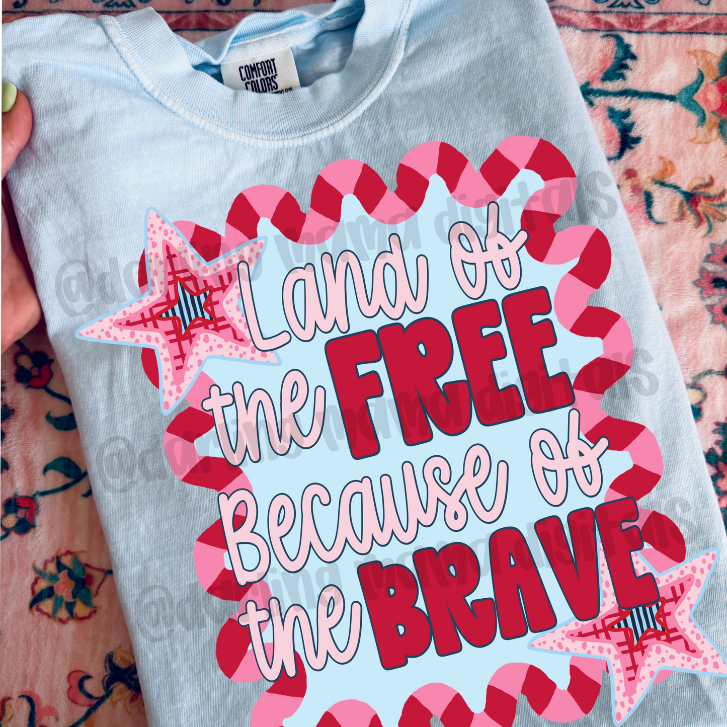 Land of the Free because of the Brave
