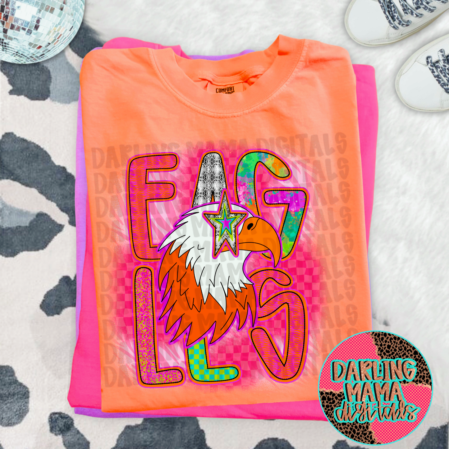 Preppy Back Splash Eagles