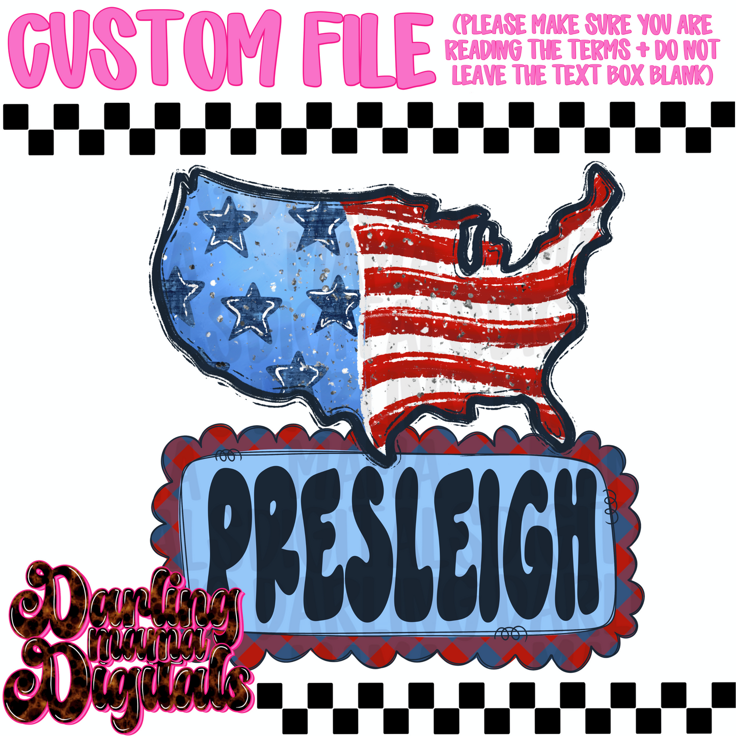 Custom girl USA