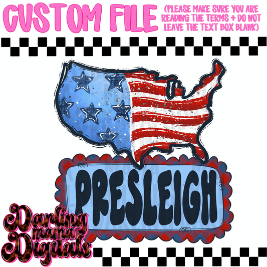 Custom girl USA