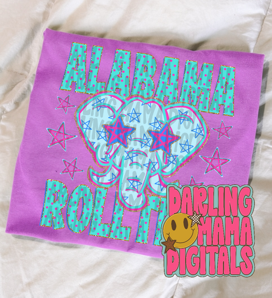 Polka dot AL roll t*de