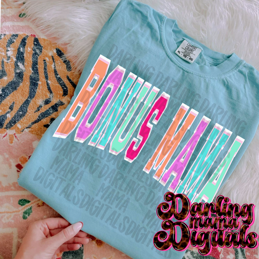 Neon varsity bonus mama