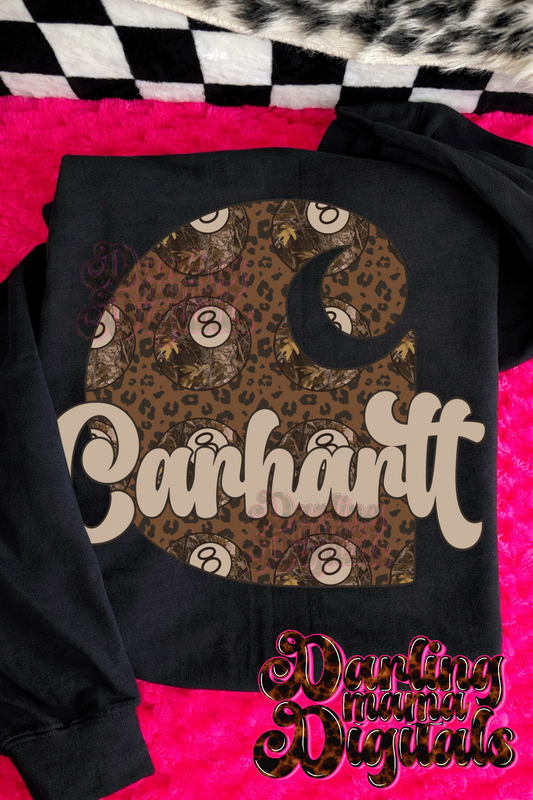 Cheetah camo 8 ball CH