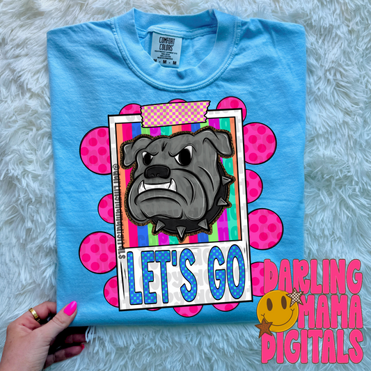 Funky Polaroid bulldogs