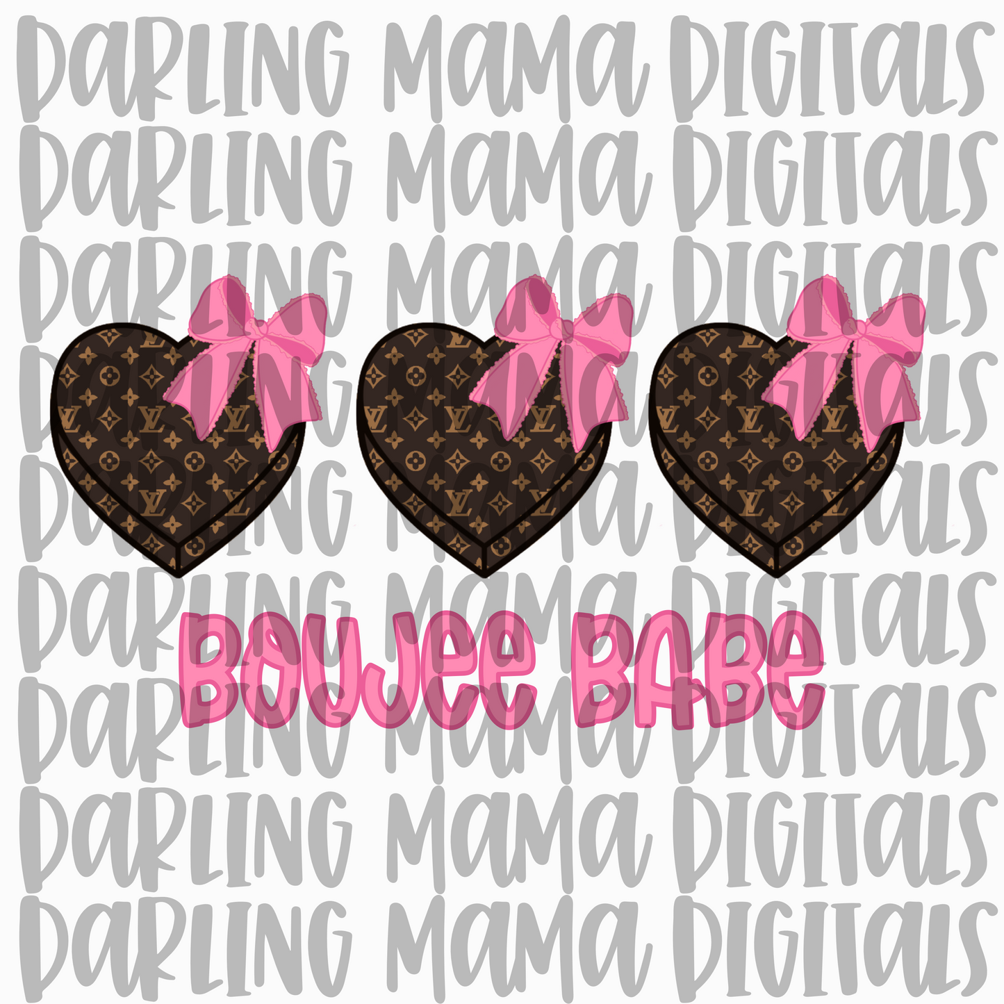 Boujee Babe Valentine Heart