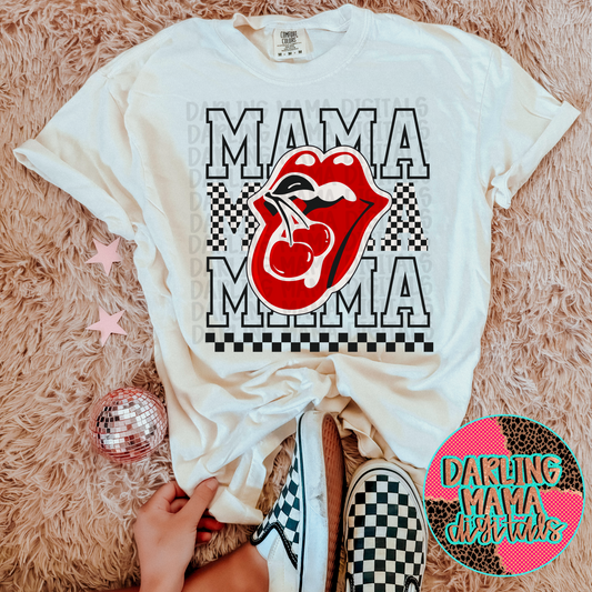 Checkered Mama Cherry Tongue