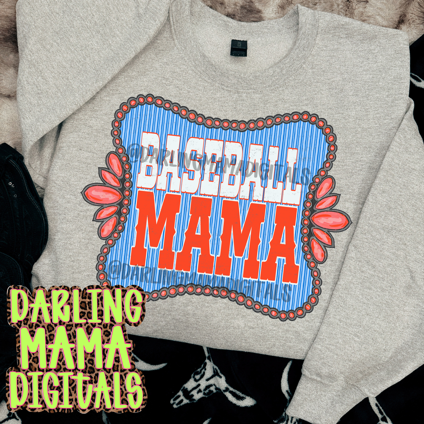 Western baseball mama