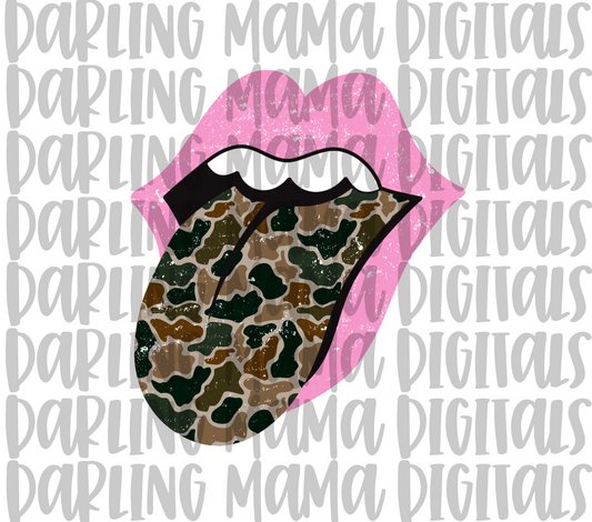 LC Duck Camo Tongue