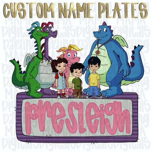 Custom girl dragon tales