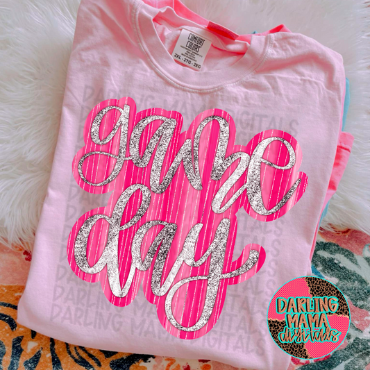 Pink streak Game day