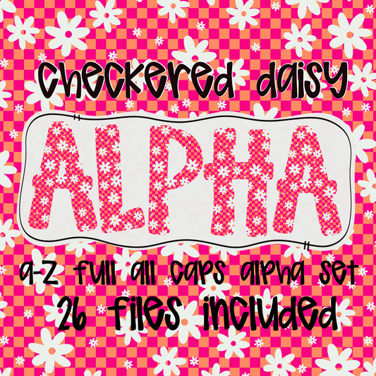 Checkered Daisy Aplha