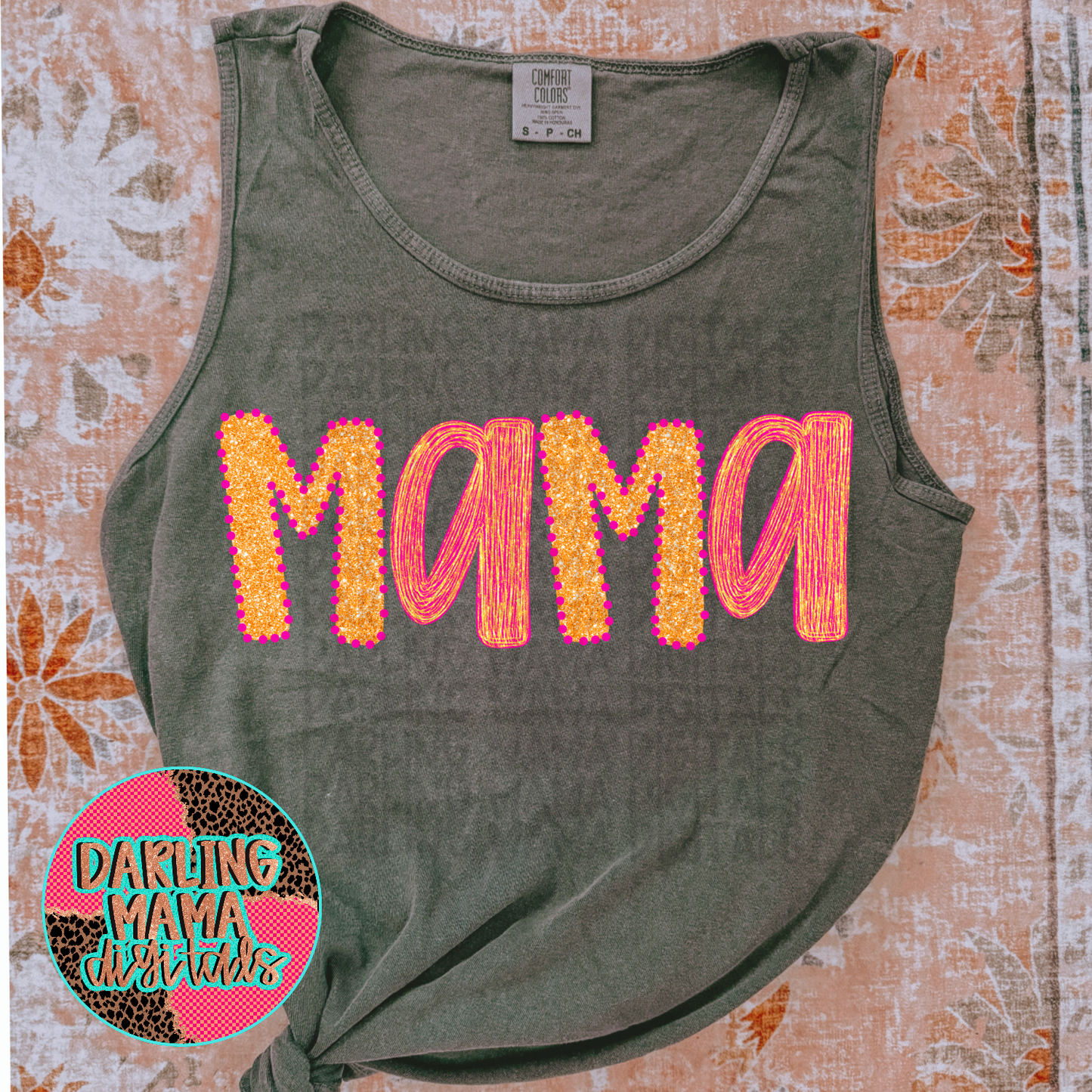 LC Glitter Stroke Mama