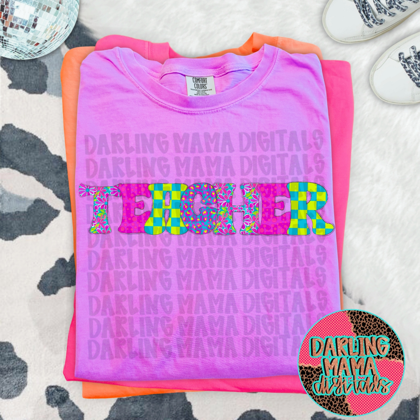 Preppy Doodle Teacher