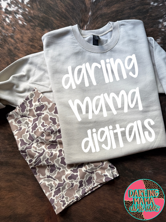 Sand Sweatshirt Duck camo shorts