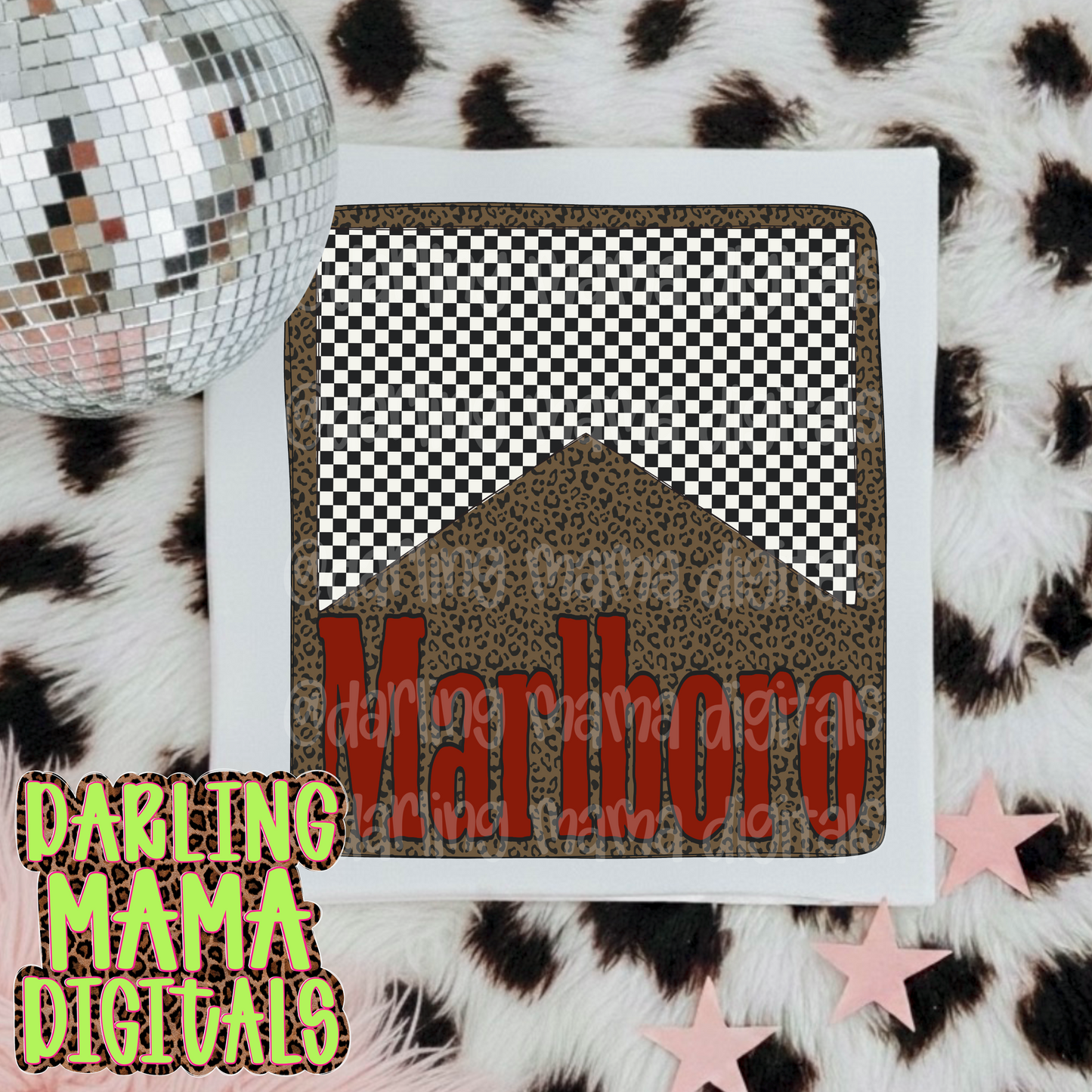 Cheetah checkered m*rlboro