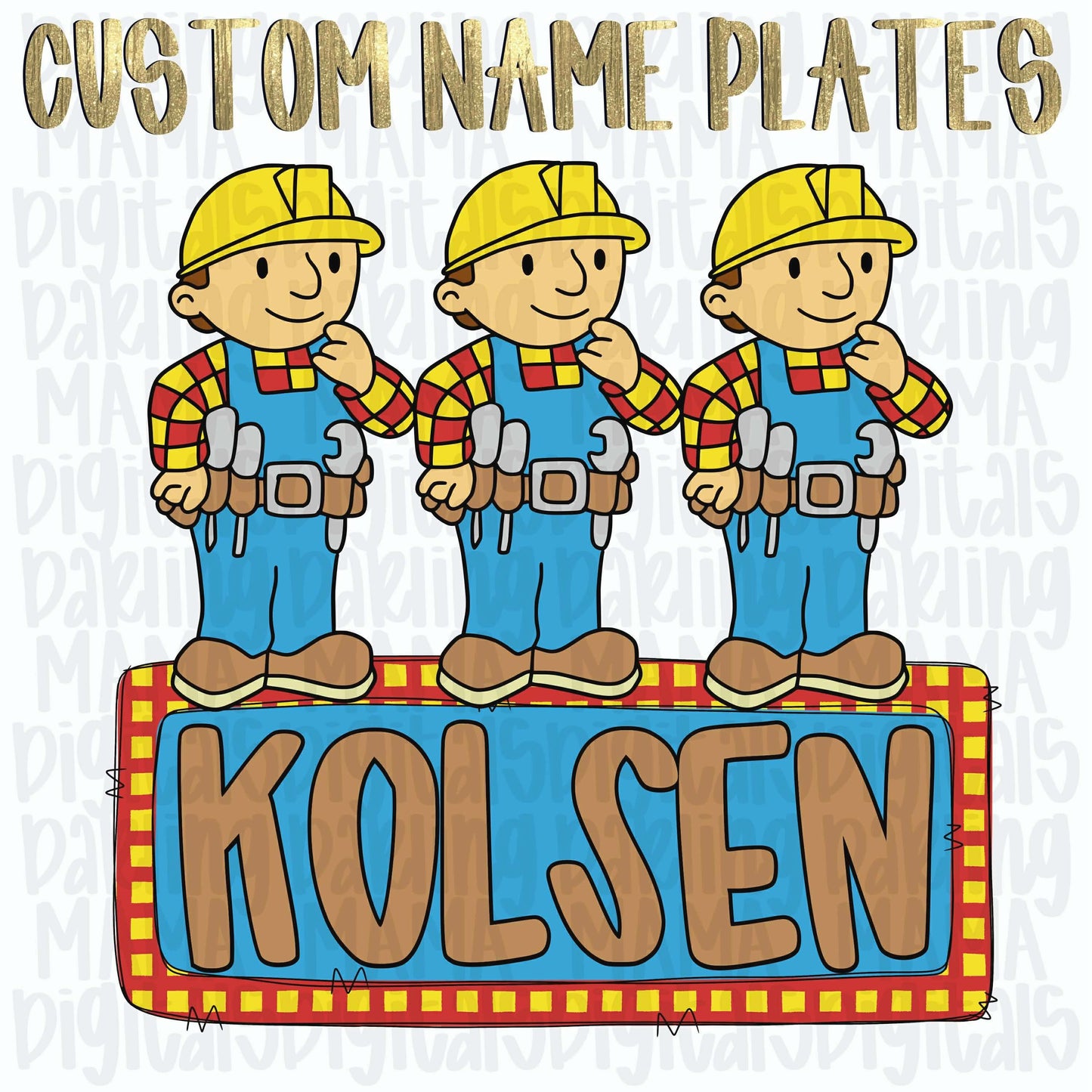 Custom bob the builder